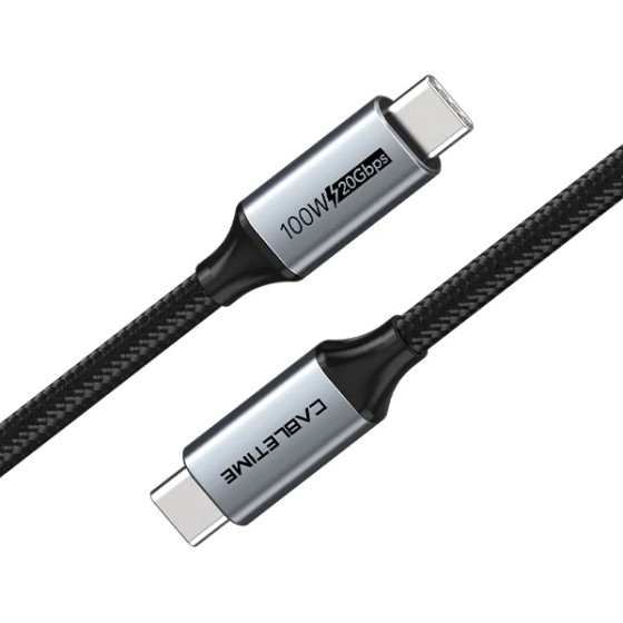 Cabletime ������� USB-C CT-CMCM2, Usb 3.1, 100W, 20Gbps, 4K, 1.5m, �����