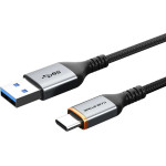 Cabletime ������� USB-C �� Usb CT-AMCMG1, 15W, 5Gbps, 0.5m, ����� - (CT-AMCMG1-AG05)