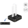 DeLock Docking Station Clone function, 2x M.2 SATA, 6Gbps, ����� - (64178)