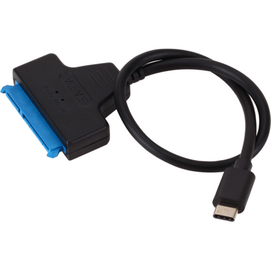 Powertech ������� �������� HDD/Ssd USB-C �� Sata 6Gbps, ����� - (CAB-UC060)
