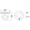 Uniarch Ip ������ 2.8mm 3MP, IP67, PoE, LED, SD, Ir 30m - (IPC-T213-APF28W)