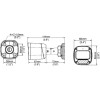 Uniarch Ip ������ 2.8mm, 2MP, IP67, PoE, Ir ��� 30m - (IPC-B122-APF28)