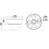 Uniarch Ip ������ 2.8mm, 5MP, IP67/IK10, PoE, Ir ��� 30m - (IPC-D125-PF28)