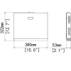 Uniarch Nvr ����������� H.265/H.264, 8MP, 16 ������� - (NVR-216S2)