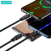 Usams ������� USB-C �� USB-C US-SJ567, 100W PD, 1.2m, ����� - (SJ567USB01)