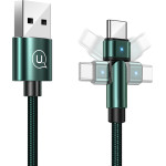Usams ������� USB-C �� Usb SJ477, �������������� �����, 10W, 1m, ������� - (SJ477USB02)