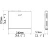 Uniarch Nvr ����������� H.265/H.264, 8MP, 16 ������� Poe - (NVR-216S2-P16)