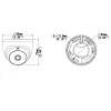 Uniarch �������� ������ 2.8mm, 2MP, Ir 20m - (UAC-T132-F28-H)