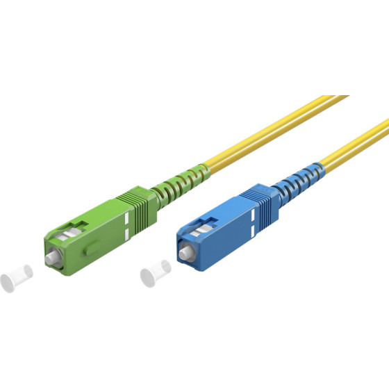 Goobay ������� ������� ���� SC-Apc Singlemode OS2, 0.5m, ������� - (59657)