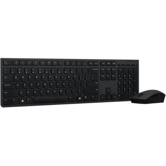 Lenovo Professional Wireless Rechargeable Combo Keyboard And Mouse-Greek - (4X31K03946)