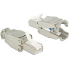 Powertech ����� ������� RJ45 Cat 6A STP, tool-free, ��������� - (CAB-N351)