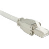 Powertech ����� ������� RJ45 Cat 6A STP, tool-free, ��������� - (CAB-N351)
