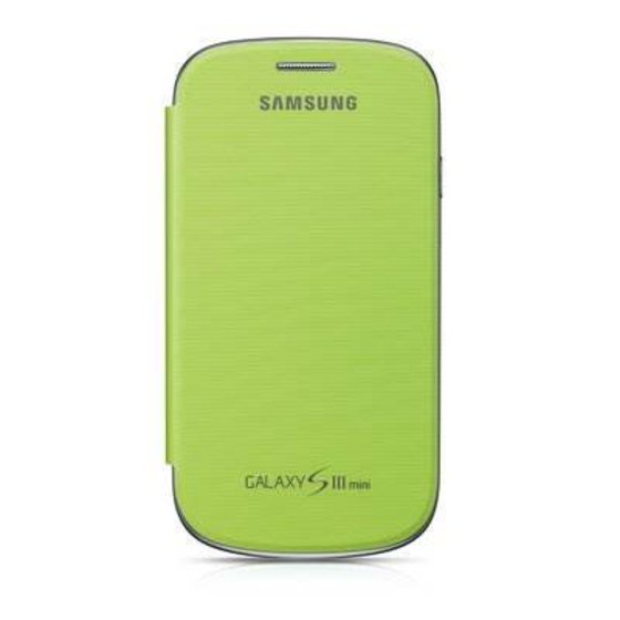 FLIP COVER SAMSUNG GALAXY S3 MINI EFC-1M7FMEGSTD MINT ORIGINAL