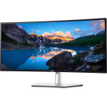 Dell Monitor 34'' 3440x1440 Curved Ultrasharp Ips Thunderbolt HUB, HDMI, DisplayPort, USB-C, RJ45 Height Adjustable,Speakers,3YEarsw - (U3425WE)