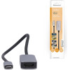 Nedis ����������� USB 3.2 Gen 1x1 Type-C ���. �� HDMI ���., 0.20m, �� ����� ����� CCGB64660BK02