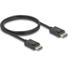 DeLock ������� Displayport 2.1 8K/60Hz 4K/120Hz 40Gbps, 1m, ����� - (80492)