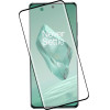 Idol 1991 Tempered Glass Oneplus 12 5G 6.82'' 9H 0.25mm 3D Edge Glue Semi Curved Finger Unlock BLACK