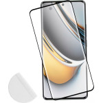 Idol 1991 Tempered Glass Realme 11 Pro 5G/11 Pro Plus 5G 6,7'' 9H 0.30mm 3D Full Glue Semi Curved Finger Unlock Black +Squeezy CA