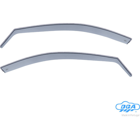 DGA Renault Laguna 4D/5D 2001+ ������� ���������� ������������� ��� �������� ���� �������� ����� (Cast Acrylic GLASS) - 2 ���. - (20024)