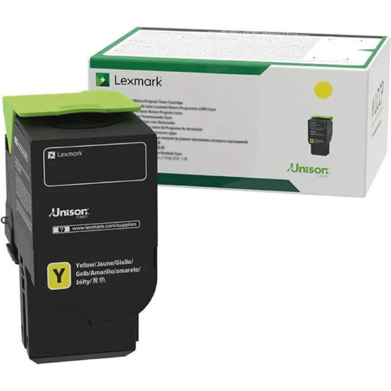 Toner Laser Lexmark High Capacity Yellow -8.8k Pgs - (75M2HY0)