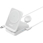 Anker Maggo 3-in-1 Charging Station Qi2 Certified 15W White - (B2557321)