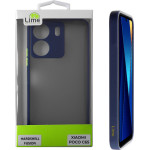 Lime Successories Lime ���� Xiaomi Poco C65 6.74'' Hardshell Fusion Full Camera Protection Blue With Yellow KEYS