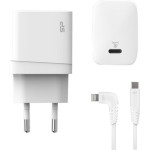 Silicon Power ��������� ������ QM10 �� �������, USB-C, 18W, MFi, ������ - (SP18WASYQM10L0CW)