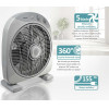 Bruno ����������� Box Fan ������������/�������, 38W 32cm, ���� - (BRN-0184)