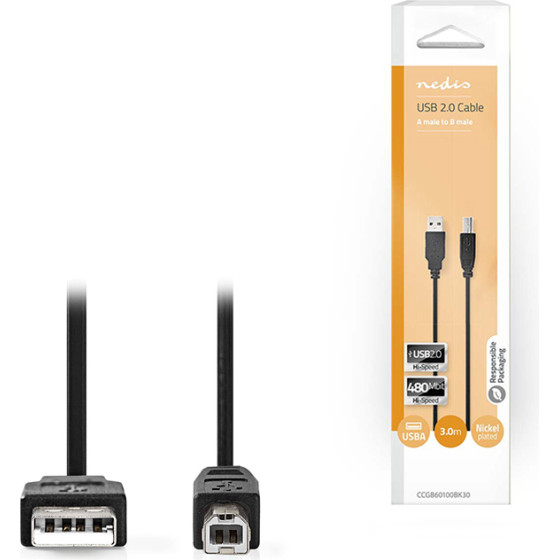 Nedis CCGB60100BK30