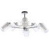Homelighting KQ 2654/6 SHIRO CHROME AND WHITE PENDANT 1�3 - (77-8101)