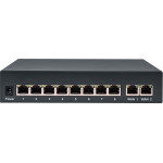 Amiko Network Switch Poe 8 Port +2UPlink - (AMIKO.SWI.8POE)