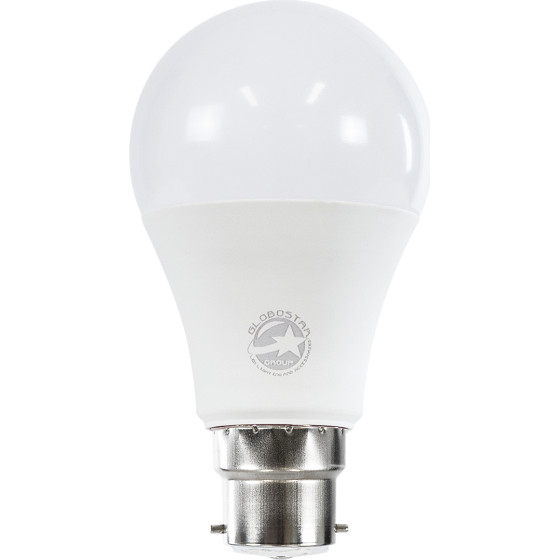GloboStar ����� Led B22 A60 ������� 10W 970lm 360� Ac 220-240V IP20 �6 x �11cm ������ ����� 4500K - 3 ������ ������� - (60052)