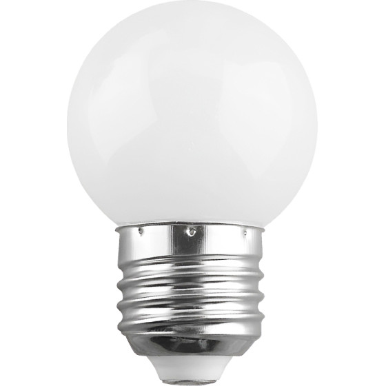 GloboStar ����� Led E27 G45 �������� 2W 130lm 260� Ac 220-240V IP20 �4.5 x �6.9cm ����� ����� 6000K - 2 ������ ������� - (S-40005)