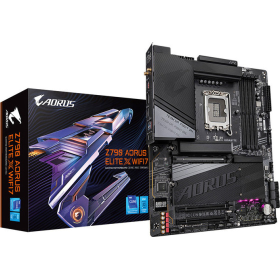 Gigabyte Motherboard Z790 Aorus Elite X Wifi 7, 1700, DDR5, Atx - (Z790 A Elite X WIFI7)