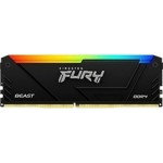Kingston Memory Fury Beast Black DDR4, 3200MT/s, 8GB, Rgb - (KF432C16BB2A/8)