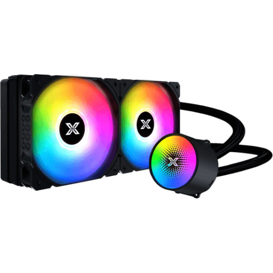 Xigmatek Killer X 240 Black �������� ��� Socket AM4/AM5/1700/1200/115x �� Argb ������� - (LIQUID)