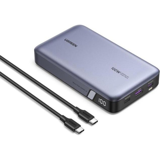 Ugreen Power Bank 20000mAh 100W PDx2 & QC3.0x1 - (PB720/25188)