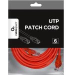 Cablexpert ������� Utp CAT6 5m, Red - (PP6U-5M/R)