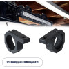 GloboStar ��� 2 ������ �������� ��� ������ - ���������� Led Rollbar Jeep Bar Holder - Clamp - Brackets - 1.5 - 1.75 - 2 Inches Universal - (85553)