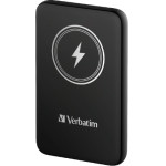 Verbatim Charge 'n' Go Magnetic Wireless Power Bank 10000 Mah Black - (032245)