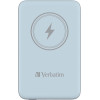 Verbatim Charge 'n' Go Magnetic Wireless Power Bank 10000 Mah Blue - (032247)