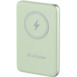 Verbatim Charge 'n' Go Magnetic Wireless Power Bank 10000 Mah Green - (032246)