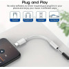 Powertech ���������� USB-C �� 3.5mm ������ - (CAB-UC084)