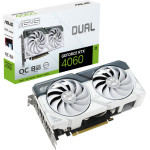 Asus Vga DUAL-RTX4060-O8G-White 8GB, GDDR6 - (90YV0JC2-M0NA00)