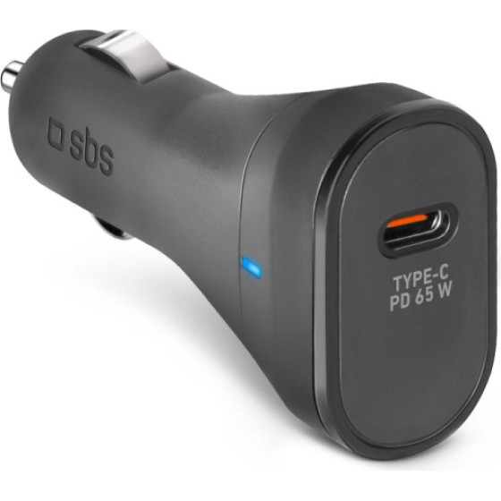 SBS Car Charger Pd 65W Black - (CRPD65W)