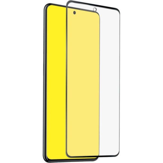 SBS Full Tempered Glass Samsung A71 / A72 / M52 5G / A73 Black - (SCRFCSAA71K)