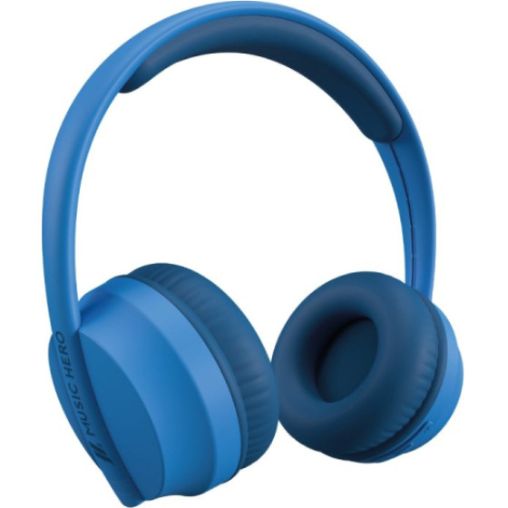 SBS Music Hero Skidup Wireless Headphone Blue - (MHHEADFLICKBTB)