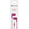 SBS Music Hero Wired Handsfree Tune 3.5mm Jack Pink - (MHINEARP)