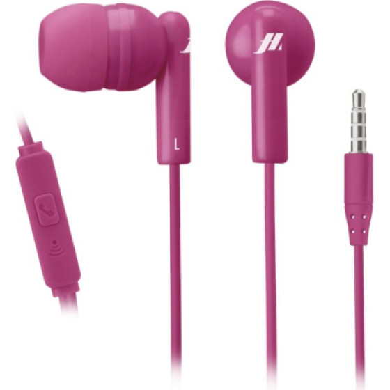 SBS Music Hero Wired Handsfree Tune 3.5mm Jack Pink - (MHINEARP)