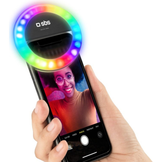 SBS Selfie Multicolour Ring Light Rgb - (RINGRGBMINI)